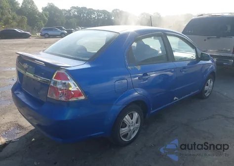 2009 Chevrolet Aveo Lt из США, поврежденный, VIN KL1TD56E69B669898